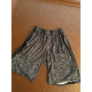 Men's Gametime Black, Gray, and White Athletic Shorts Size M
